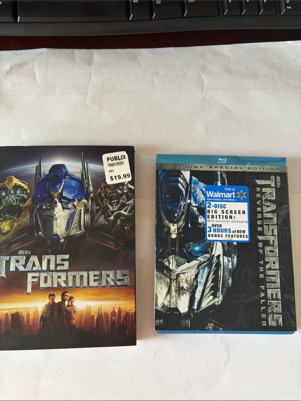 Transformers and Transformers: Revenge of the Fallen Blu-ray 2-Disc